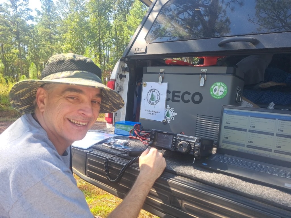 POTA on a Tailgate